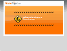 Tablet Screenshot of culinaryartscollege.org